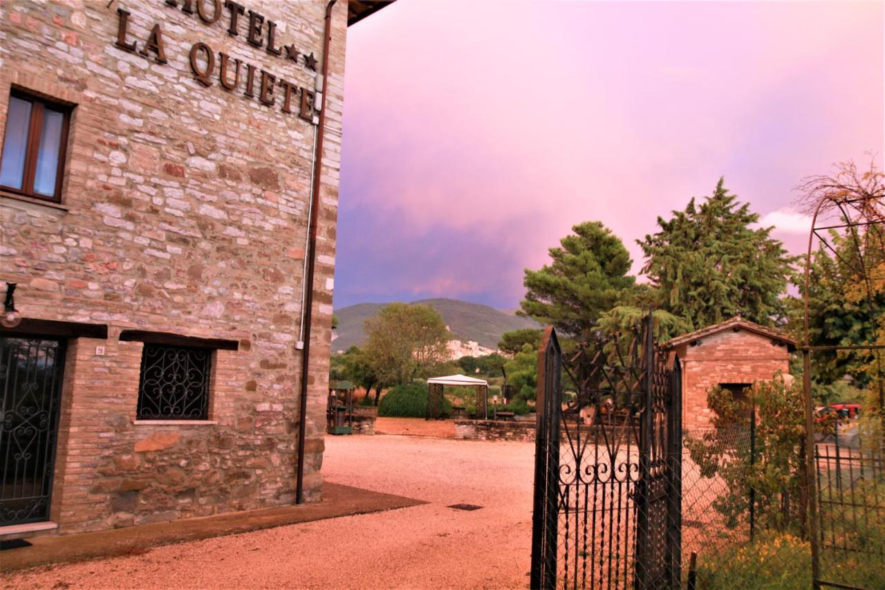 Hotel La Quiete Assisi Exterior foto